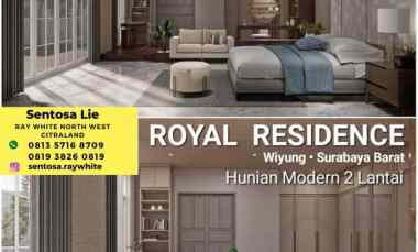 dijual rumah jalan royal residence