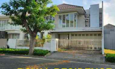 dijual rumah jalan royal residence