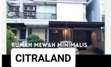 Murah 4 Milyaran Dijual Rumah South Emerald Mansion Citraland Surabaya