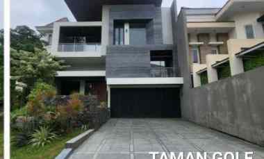 dijual rumah jalan taman golf