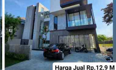 dijual rumah jalan waterfront