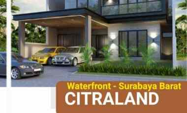 6 Milyaran Dijual Rumah Baru Waterfront Citraland Surabaya Barat New