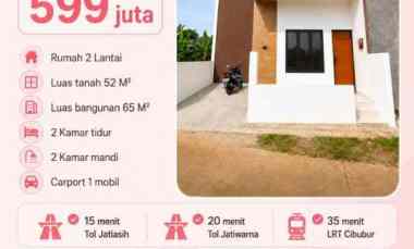 dijual rumah jatiasih