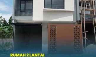 Rumah Murah Dijual Jatirasa 2 Lantai dekat Jalan Tol Jatiasih Bekasi
