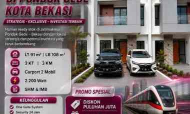 dijual rumah jatimakmur