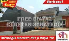 Ready Free Biaya2 Cluster Strategis Modern Luas Jatimekar Bekasi