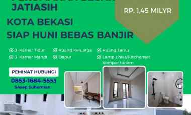 dijual rumah jatirasa jatiasih bekasi