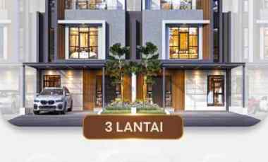 dijual rumah jl aria putra serua indah
