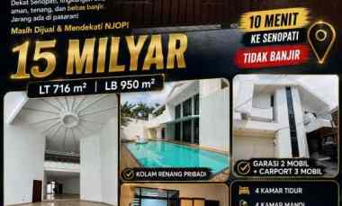 Dijual Rumah di jl. Bangka II, Pela Mampang, Mampang Prapatan, JakSel