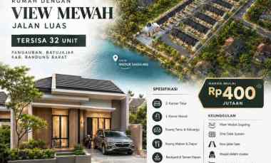 dijual rumah jl batujajar