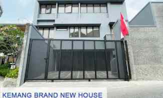 Dijual Rumah Baru 3 Lantai di jl Bungur, Kemang, Jakarta Selatan
