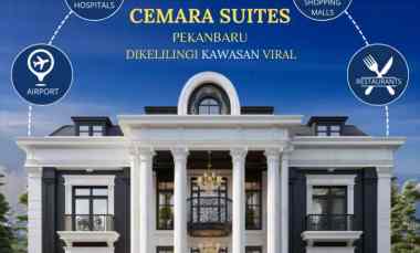 dijual rumah jl cemara kipas pekanbaru