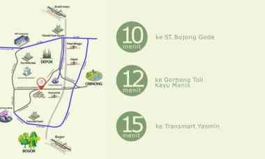 dijual rumah jl cendrawasih tajurhalang