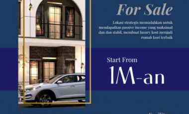 Kost 8 Kamar Lokasi Strategis dekat UB Malang Kota Harga 1M 0812-1415