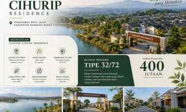 dijual rumah jl cihurip pangauban