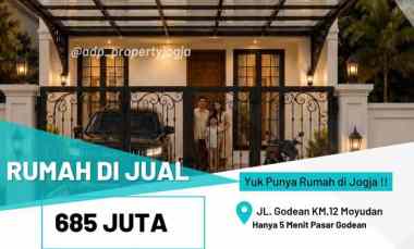dijual rumah jl godean km 13 moyudan sleman