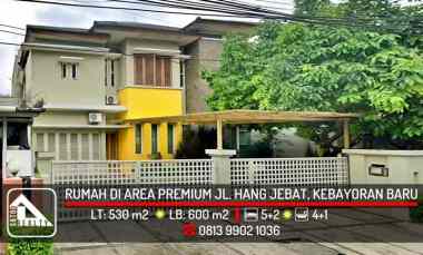 dijual rumah jl hang jebat gunung