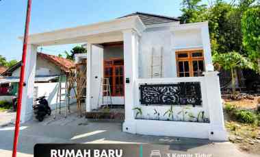 Rumah Baru 3 Kamar di Jetis Bantul Utara Pasar Barongan 300 meter jl