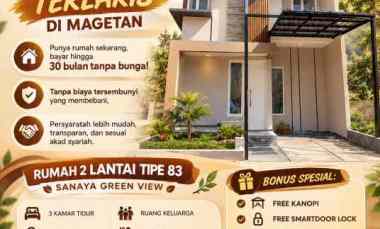 Perumahan Syariah Magetan, Rumah 2 Lantai Terlaris di Magetan