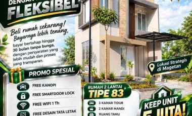 dijual rumah jl kendedes purwosari