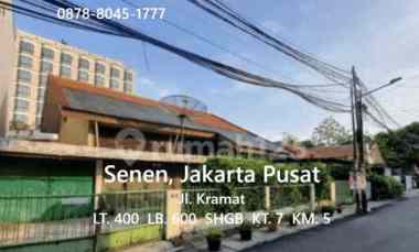 dijual rumah jl kramat