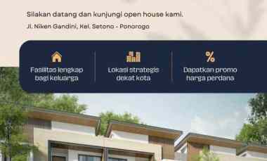 Sanaya Green View Ponorogo Rumah Impian Modern di Lokasi Strategis