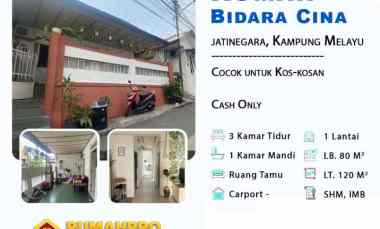 dijual rumah jl otista kampung melayu