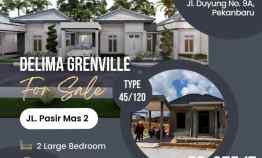 Dijual Rumah Minimalis Tipe 45 Delima Grenville - Kota Pekanbaru, Riau