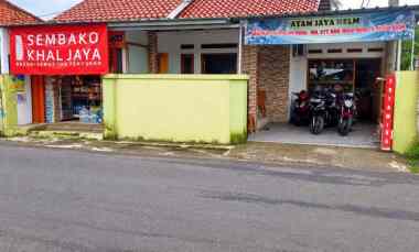 Dijual Rumah dan Warung Aktif Pinggir Jalan di Pasawahan