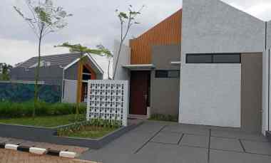Dijual Rumah Scandinavian, Asri Nyaman, dekat Stasiun Citayam, Bogor