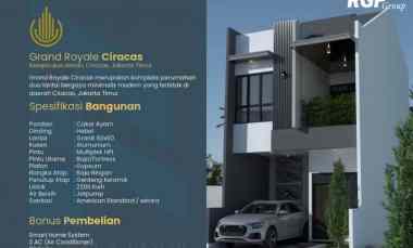 Rumah Modern Minimalis hanya 7 menit ke Stasiun LRT Ciracas