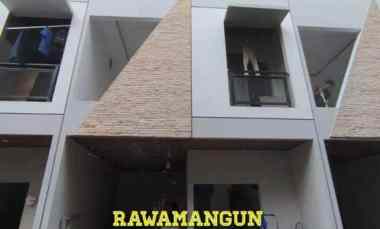 dijual rumah jl rawamangun jakarta timur
