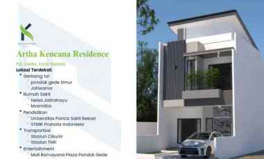 dijual rumah jl raya kav arta kencana 2