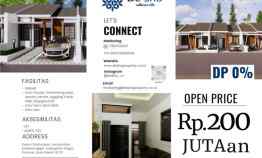 Rumah Desain Cantik Harga Subsidi di Cilengsi dekat Jakarta