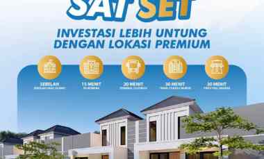 dijual rumah jl raya mampir gandoang