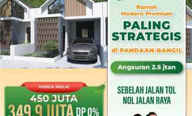 dijual rumah jl raya pandaan bangil no