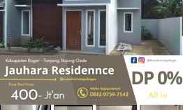 dijual rumah jl raya tonjong kemang
