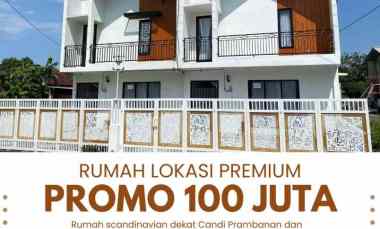 Promo Sisa Unit 100 Jutaan Rumah Lokasi Premium dekat Candi Prambanan