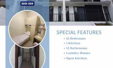 Jual Rumah Kost 8 Kamar Malang Kota Harga 1M Lokasi dekat UB