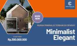 Rumah Minimalis Desain Bombastis Mulai 300 Jutaan Dp 5 juta all in di