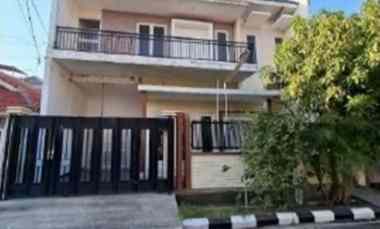 dijual rumah jl sutorejo prima utara