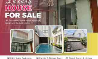 Dijual Rumah Mewah 2 Lantai di Kebayoran Baru dekat Pondok Indah Mall