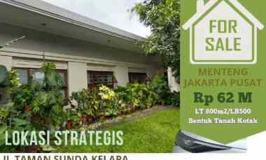dijual rumah jl taman sunda kelapa