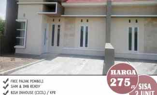 Rumah Siap Huni 200 Jutaan Free Shm Imb Lokasi Sangat Strategis