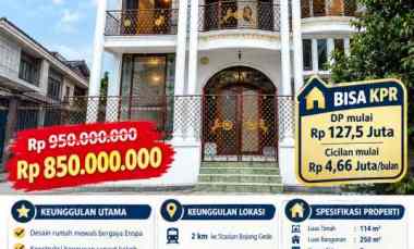 dijual rumah jln bojong depok baru blok