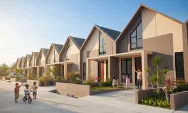 dijual rumah jln irigasi parung banteng