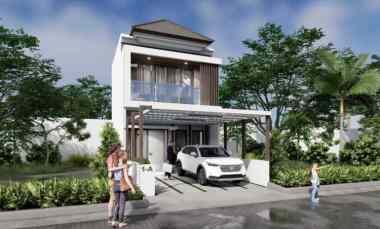 Rumah 2 Lantai Siap Huni Pinggir Jalan Utama Parpostel Jatiasih