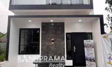 dijual rumah jln raya tapos depok