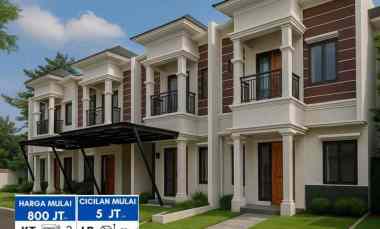 dijual rumah jln salak pamulang