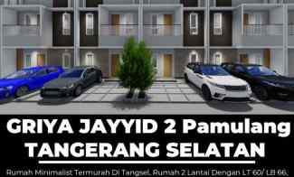 Rumah Minimalist Termurah 2 Lantai 535 juta di Pamulang Tangsel